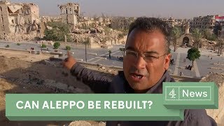 Aleppo before and after the battle  BBC News [upl. by Hnib197]