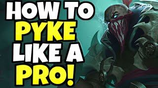 How to play Pyke like a PRO in Season 14 [upl. by Atsirk108]