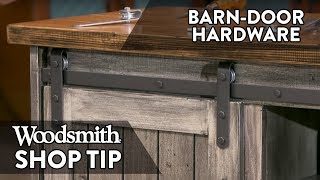 HowTo Make DIY Sliding BarnDoor Hardware [upl. by Emerald814]