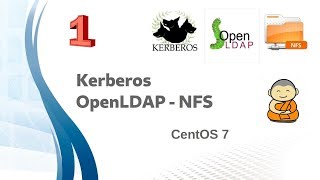 CentOS 7 Kerberos  OpenLDAP  NFS  Part 1 [upl. by Atnod]