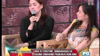 How Cristine Reyes Ara Mina patched things up [upl. by Mahmud]