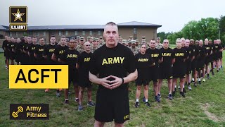 Army Reserve Soldiers Take the ACFT [upl. by Elletnuahc]