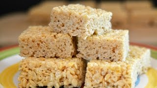 RICE KRISPIE TREATS  How To Make Rice Krispies Treats  SyS [upl. by Babcock]